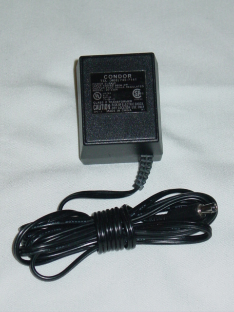 NEW Condor DV-530R AC Adapter 5V 300mA 0.3A DV530R - Click Image to Close